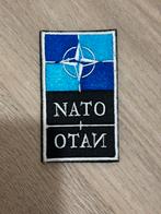 Patch NATO, Ophalen of Verzenden, Landmacht, Nederland, Embleem of Badge