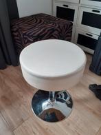 Leuk zwaar kaptafel krukje met vintage vergrootspiegel met l, Ophalen of Verzenden, Gebruikt, Overige materialen