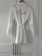 Kimono Bride wit met kant, Kleding | Dames, Trouwkleding en Trouwaccessoires, Ophalen, Zo goed als nieuw, Wit, Accessoires