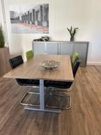 Kleine vergadertafel afmetingen: 180x100 cm, Huis en Inrichting, Bureaus, Ophalen, Zo goed als nieuw, Bureau