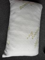 Zacht wit kussen - Bamboo Bio+, Ophalen of Verzenden, Zo goed als nieuw, Wit, Rechthoekig