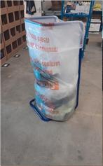 400 liter afvalzakhouder gecoat staal, Ophalen, 40 liter of meer, Zo goed als nieuw, Metaal
