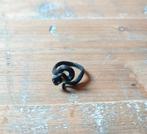 Verstelbare zwarte slangen ring slang ring, Sieraden, Tassen en Uiterlijk, Ringen, Nieuw, Verzenden