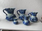 Ironstone 5 kruiken, Antiek en Kunst, Antiek | Keramiek en Aardewerk, Ophalen of Verzenden
