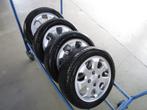 SET LM VELGEN MITSUBISHI COLT MET GOEDE ALL-SEASON BANDEN, Auto-onderdelen, Banden en Velgen, Ophalen, Gebruikt, 15 inch, Banden en Velgen