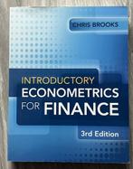 Introductory Econometrics for Finance (3rd Edition), Ophalen of Verzenden, Zo goed als nieuw, Economie en Marketing