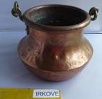 KOPEREN HENGSELPOT * Bloempot *, Verzenden, Koper