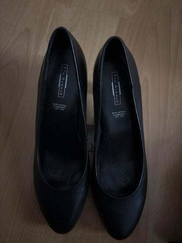 Zwarte 5th Avenue Pumps Maat 39 echt leer beschikbaar voor biedingen