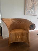 Rieten asymmetrisch stoel / fauteuil, Ophalen, Gebruikt, Riet of Rotan