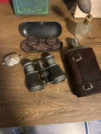 Oude Verrekijker & Bril in Etui, Audio, Tv en Foto, Optische apparatuur | Verrekijkers, Ophalen of Verzenden, Gebruikt, Minder dan 8x
