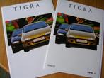 OPEL TIGRA	2 Franse brochures !, Ophalen of Verzenden, Zo goed als nieuw, Opel
