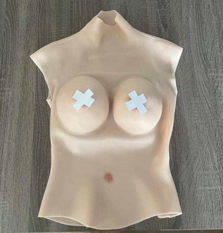 Borstplaat realistisch E-Cup NIEUW!, Diversen, Verpleegmiddelen, Nieuw, Ophalen of Verzenden