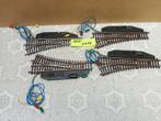 MARKLIN  K  RAILS  GOED WERKENDE ELKTRICE WISSELS  3X LINGS, Wisselstroom, Gebruikt, Rails, Ophalen of Verzenden