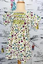 Bonpoint Paysanne jurk met smokwerk maat 4 NIEUW (200 euro), Customercare@bonpoint.com, Bonpoint EU, Meisje, Nieuw