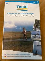 Texel 4 fietsroutes en 24 wandelingen van de VVV Texel, Overige merken, Fiets- of Wandelgids, Ophalen of Verzenden, Zo goed als nieuw