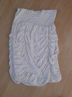 WITTE RIMPEL ROK MAAT M, Kleding | Dames, Rokken, Maat 38/40 (M), Wit, Ophalen of Verzenden, Zo goed als nieuw
