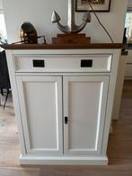 Witte kast in Riviera Maison stijl 80x40x104, Huis en Inrichting, Country, Zo goed als nieuw, Minder dan 100 cm, 25 tot 50 cm