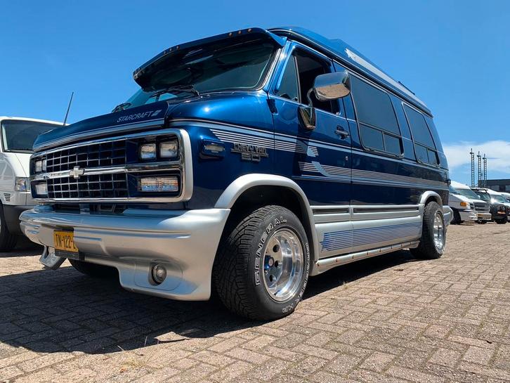 1995 Chevy van Starcraft GT *Final Edition* Camper LPG *TOP*, Auto's, Chevrolet, Bedrijf, Chevy Van, LPG, Overige carrosserieën