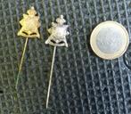 Militaire speldjes   CORPS MARINIERS   2 stuks, Ophalen of Verzenden, Landmacht, Nederland, Embleem of Badge