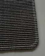 Sisal fijnmazig antraciet kleed 124x101 met randafwerking, Huis en Inrichting, Ophalen, Grijs, Rechthoekig, 100 tot 150 cm