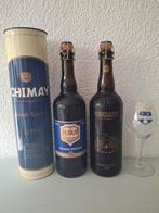 Mooie Chimay Grande Reserve 2020 set incl glas en kadoblik, Ophalen of Verzenden, Nieuw, Flesje(s), Overige merken