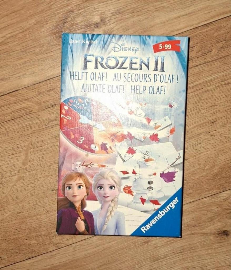 Frozen II Helpt Olaf! - Ravensburger Kinderspel, Hobby en Vrije tijd, Gezelschapsspellen | Bordspellen, Ophalen of Verzenden, Zo goed als nieuw