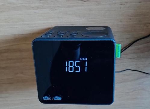 Muse M-187 zwart LED wekkerradio met oa Dab+, Witgoed en Apparatuur, Wekkers, Ophalen of Verzenden