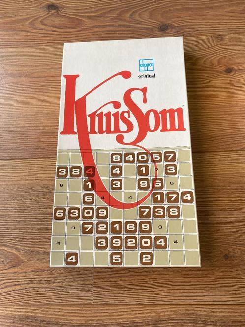 Spel Kruissom Clipper Heet nu Mathable, Hobby en Vrije tijd, Gezelschapsspellen | Bordspellen, Gebruikt, Een of twee spelers, Drie of vier spelers