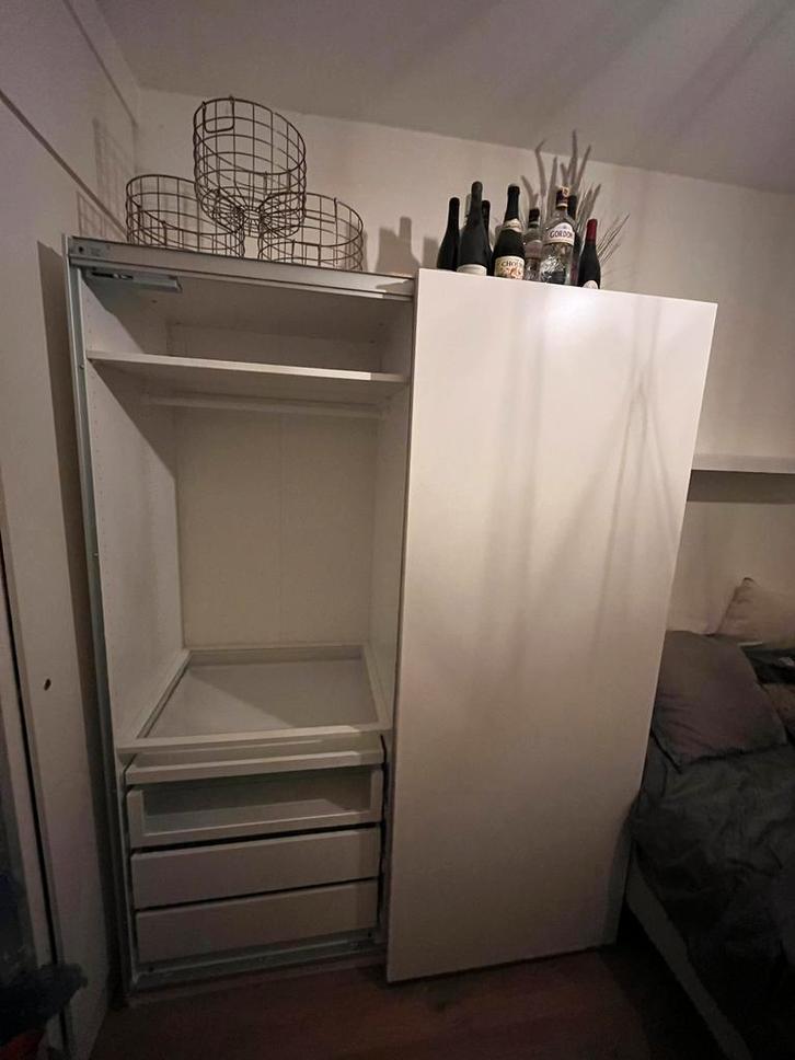 PAX kast IKEA Schuifdeur, Huis en Inrichting, Kasten | Stellingkasten, Gebruikt, Ophalen