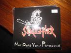 cd thrash death metal slaughter not dead yet/paranormal, Ophalen of Verzenden, Zo goed als nieuw