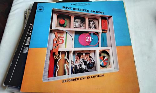 Dave Brubeck Jackpot Jazz Lp 1968 Live in Las Vegas, Cd's en Dvd's, Vinyl | Jazz en Blues, Blues, 12 inch, Ophalen of Verzenden