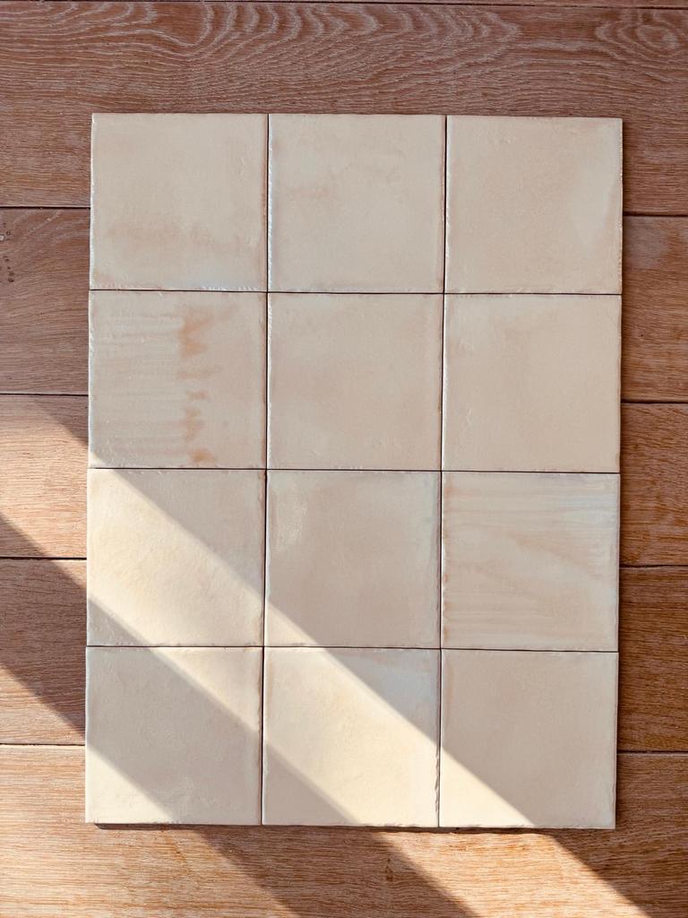 Tegel van het moment -zand/beige 15x15 *MAGAZIJN OPRUIMING!*, 60 cm of meer, Keramiek, Nieuw, 10 m² of meer
