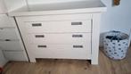 (Baby) Commode-wit met bijbehorende wandplank, Kinderen en Baby's, Kinderkamer | Commodes en Kasten, Ophalen, Gebruikt, 50 tot 70 cm