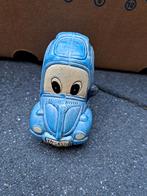 Blauwe auto spaarpot, Verzamelen, Spaarpotten, Ophalen of Verzenden