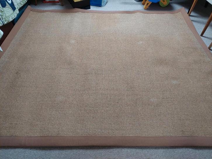 Sisal kleed 208 x 248cm, Huis en Inrichting, Stoffering | Tapijten en Kleden, Gebruikt, 200 cm of meer, 200 cm of meer, Rechthoekig