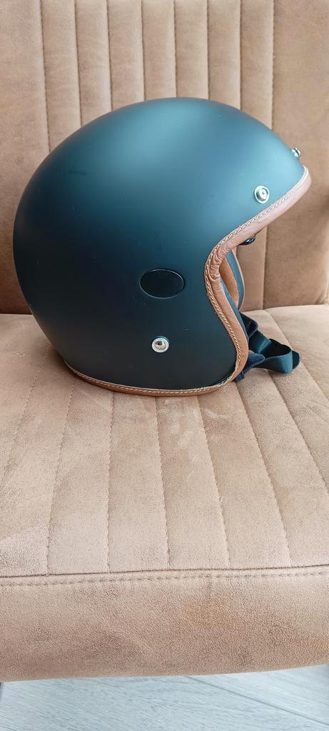 Helstons Naked Carbon XL mat zwart jethelm, Motoren, Kleding | Motorhelmen, Dames, Heren, Jethelm, XL, Overige merken, Tweedehands