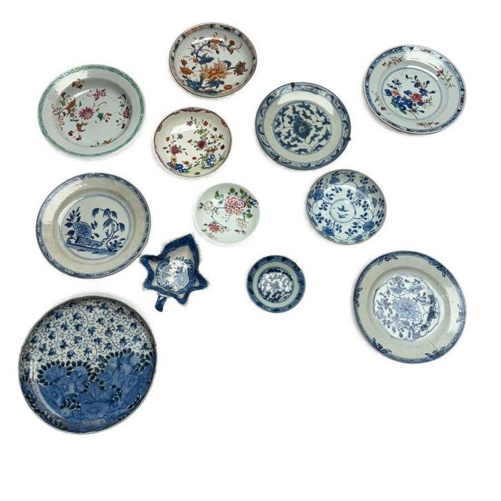 Lot divers porselein, voornamelijk Chinees, Antiek en Kunst, Antiek | Porselein, Ophalen of Verzenden