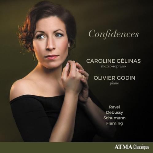 Caroline Gélinas Olivier Godin Confidences CD Ravel Schumann, Cd's en Dvd's, Cd's | Klassiek, Nieuw in verpakking, Overige typen