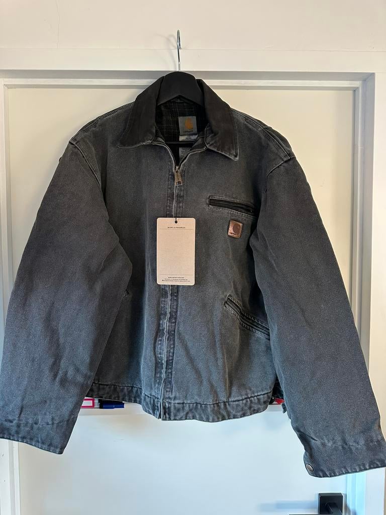 Carhartt spijkerjack maat M, Kleding | Heren, Jassen | Winter, Verzenden, Zo goed als nieuw, Zwart