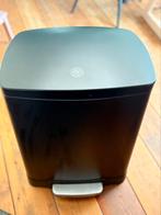 Pedaalemmer duo/softclose 40 liter, Ophalen, Kunststof, Gebruikt, Met pedaal