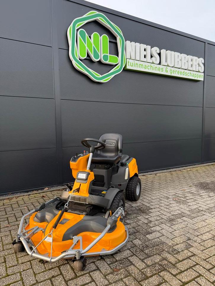 Stiga Park 340ix 4x4 Zitmaaier - 125cm, Tuin en Terras, Zitmaaiers, Gebruikt, 120 cm of meer, Elektrische starter, Mulchfunctie