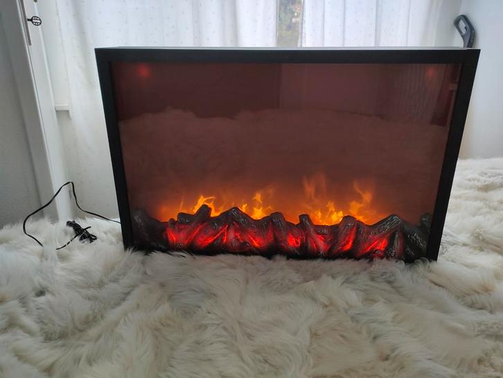 Elektrische Sfeerhaard *Fire effect*, Huis en Inrichting, Haarden, Gebruikt, Elektrische haard, Ophalen of Verzenden