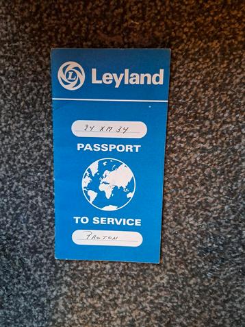 Vintage Onderhoudsboekje Landrover 1978 beschikbaar voor biedingen