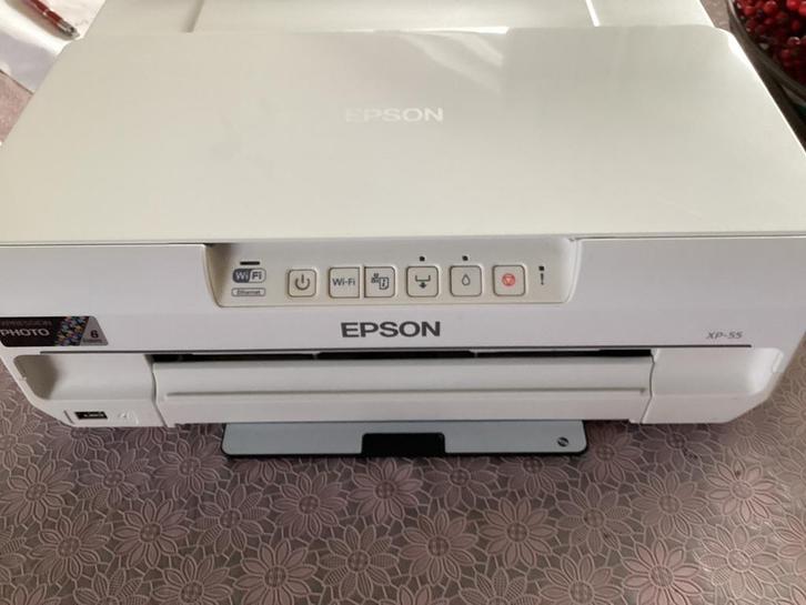 Epson XP-55 Fotoprinter - Zo goed als nieuw, Computers en Software, Printers, Zo goed als nieuw, Fotoprinter, Inkjetprinter, Kleur printen