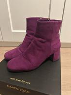 Paarse Suède Hakken, Kleding | Dames, Schoenen, Ophalen, Lage of Enkellaarzen, Marco Tozzi, Zo goed als nieuw