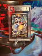 Blastoise EX XY122 - Beckett Graded 8, Hobby en Vrije tijd, Verzamelkaartspellen | Pokémon, Ophalen of Verzenden, Zo goed als nieuw