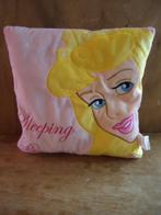 Disney Doornroosje pluche kussen 34cm Sleeping Beauty, Ophalen of Verzenden, Overige figuren, Zo goed als nieuw, Beeldje of Figuurtje