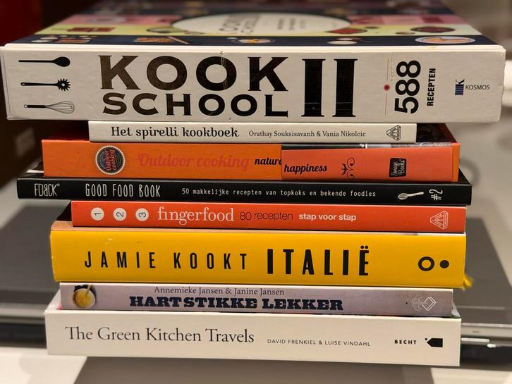 Kookboeken Collectie, Boeken, Kookboeken, Gelezen, Voorgerechten en Soepen, Italië, Gezond koken, Ophalen