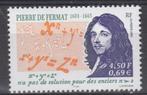 Frankrijk Postzegel Pierre de Fermat Uitgave 2001, Verzenden