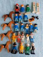 Playmobil Geobra poppetjes, paarden, accessoires uit 1974, Gebruikt, Verzenden